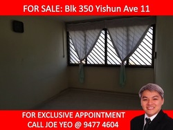 Blk 350 Yishun Avenue 11 (Yishun), HDB 4 Rooms #182692472